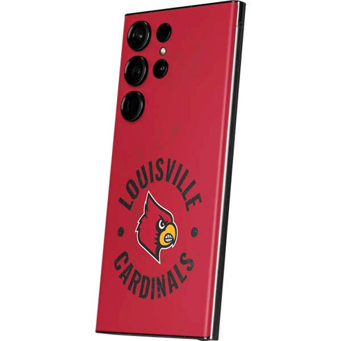 University of Louisville Cardinals Faded Galaxy Skins